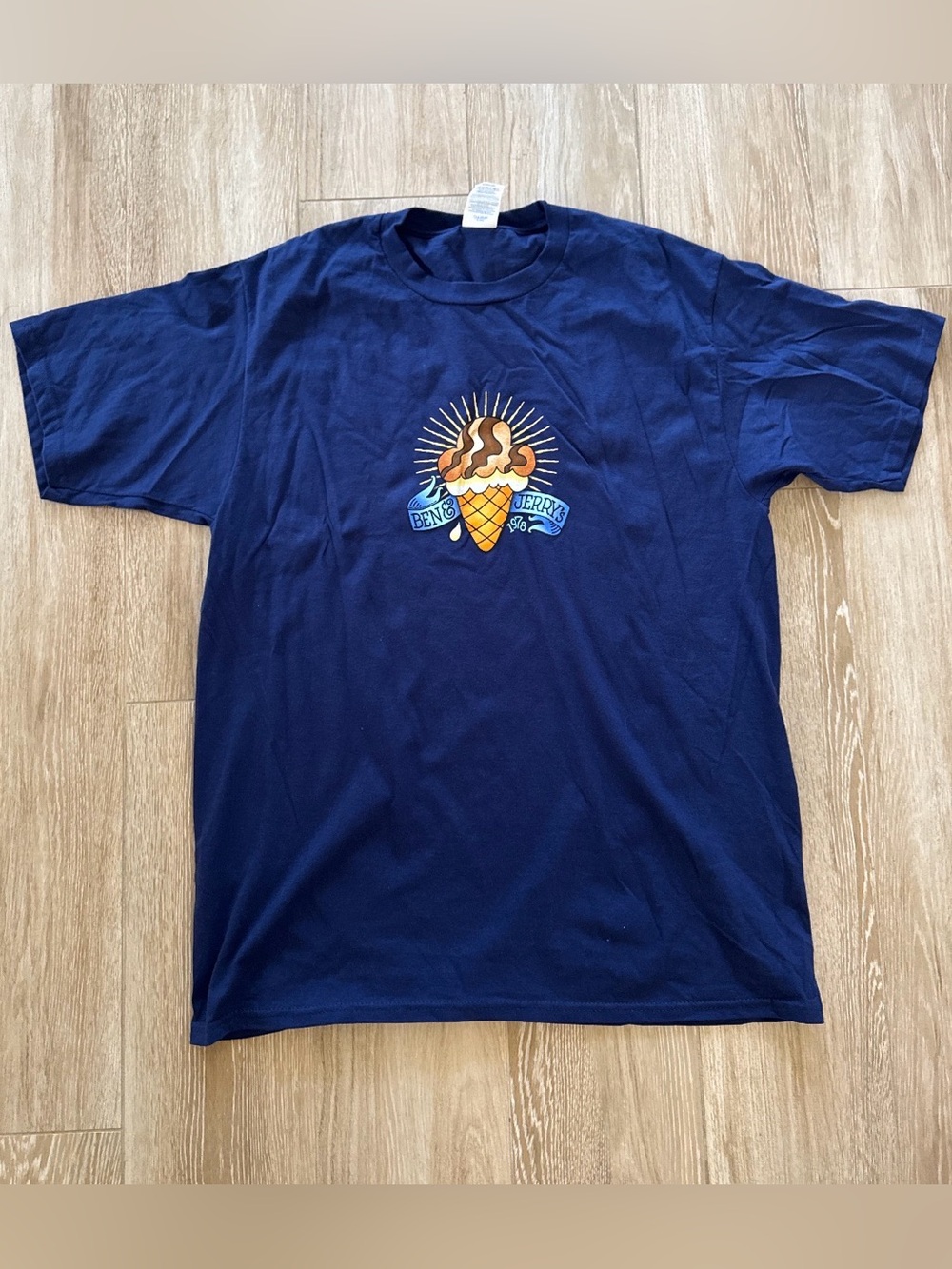 Ben &Jerry's Staff Ice Cream Shirt L